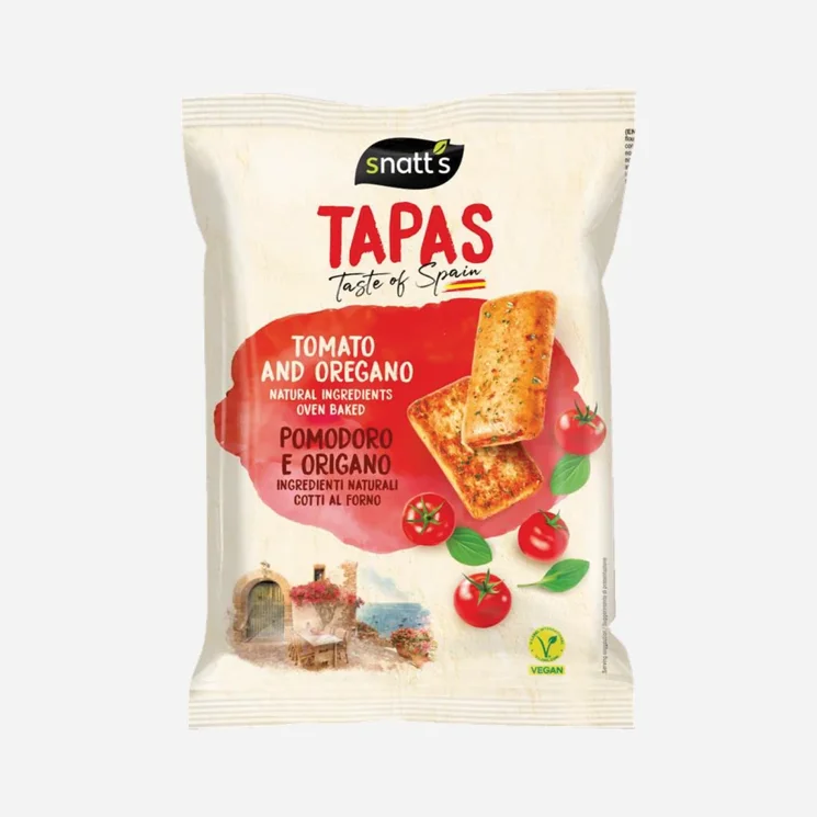TAPAS chlebíčky - tomato, oregano