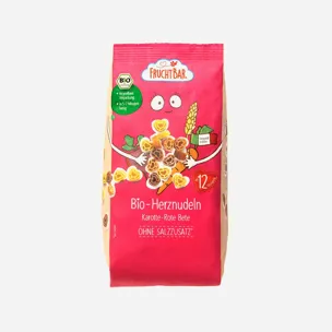 Těstoviny srdíčka s mrkví, řepou a pšenicí BIO 6 x 300 g