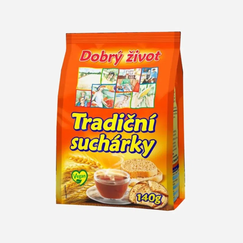 Tradiční suchárky 6 x 140 g