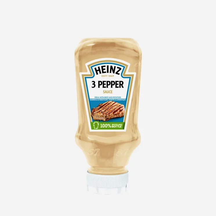 Tři druhy pepře omáčka 6 x 220 ml
