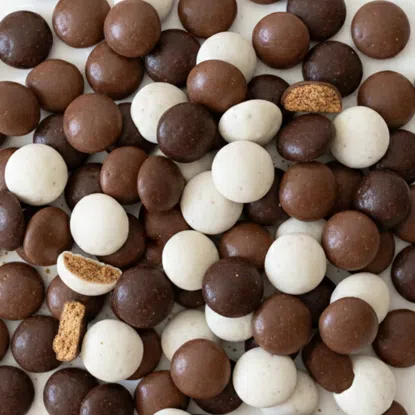 Tříbarevné sušenky v čokoládě 6 x 250 g