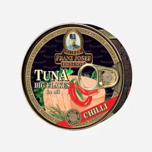 Tuňák kousky v oleji s chilli 6 x 170 g