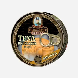 Tuňák kousky ve slunečnicovém oleji s uzenou příchutí 6 x 170 g