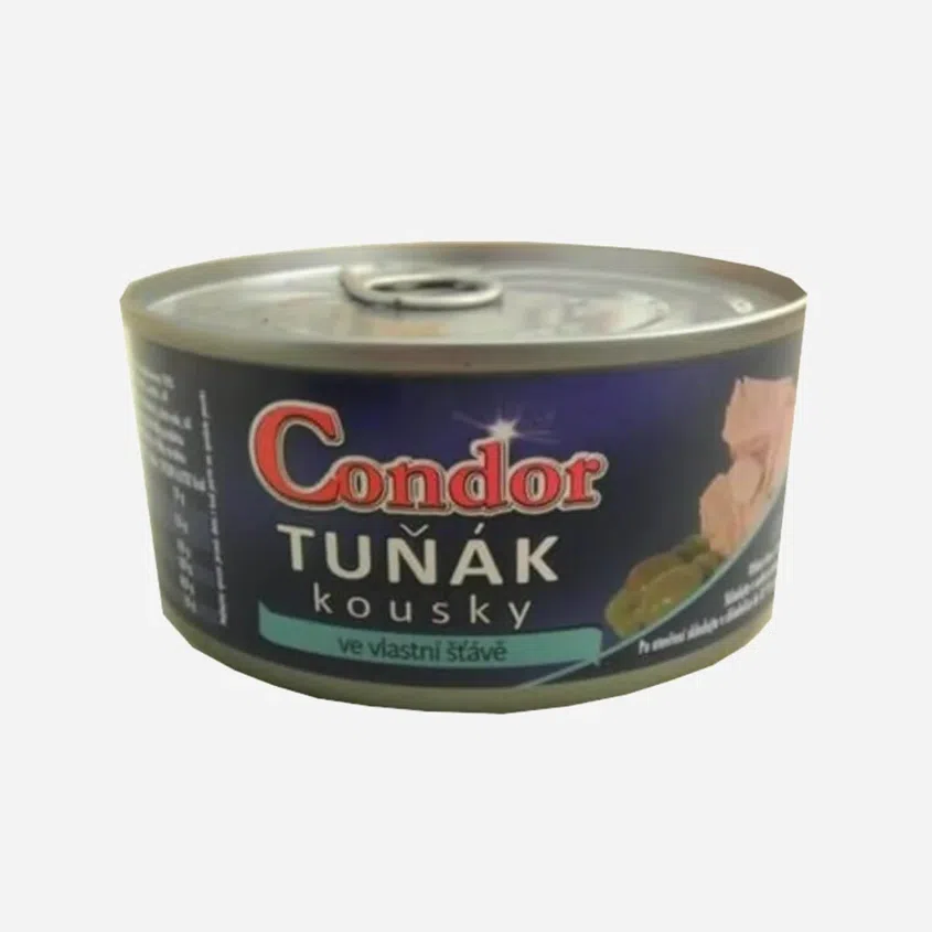 Tuňák kousky ve vlastní šťávě (plechovka) 6 x 170 g