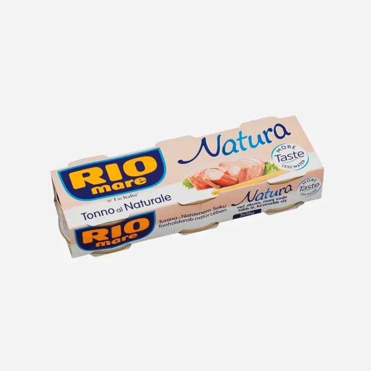 Tuňák Natura 3x56 g 6 x 3 ks