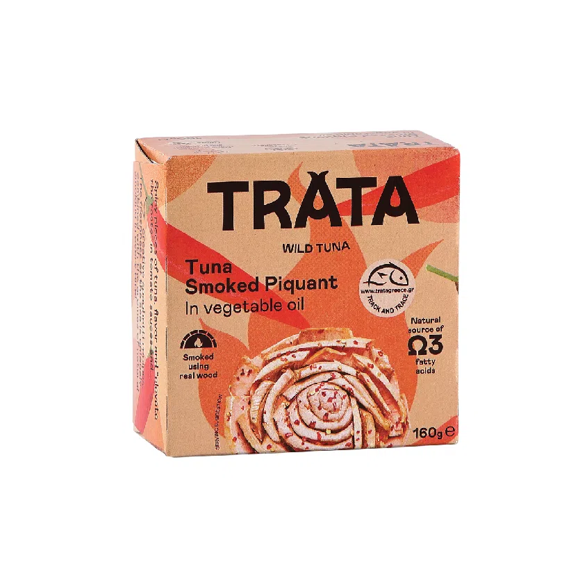 Tuňák uzený v rostlinném oleji pikantní 6 x 160 g