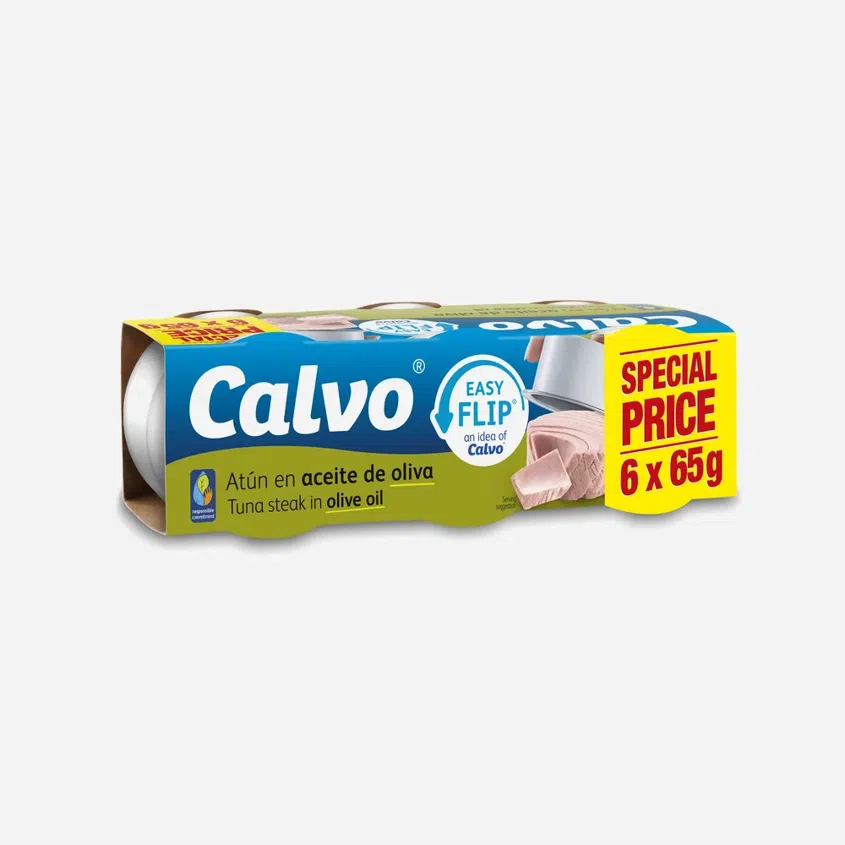 Tuňák v olivovém oleji 6x65 g 6 x 390 g