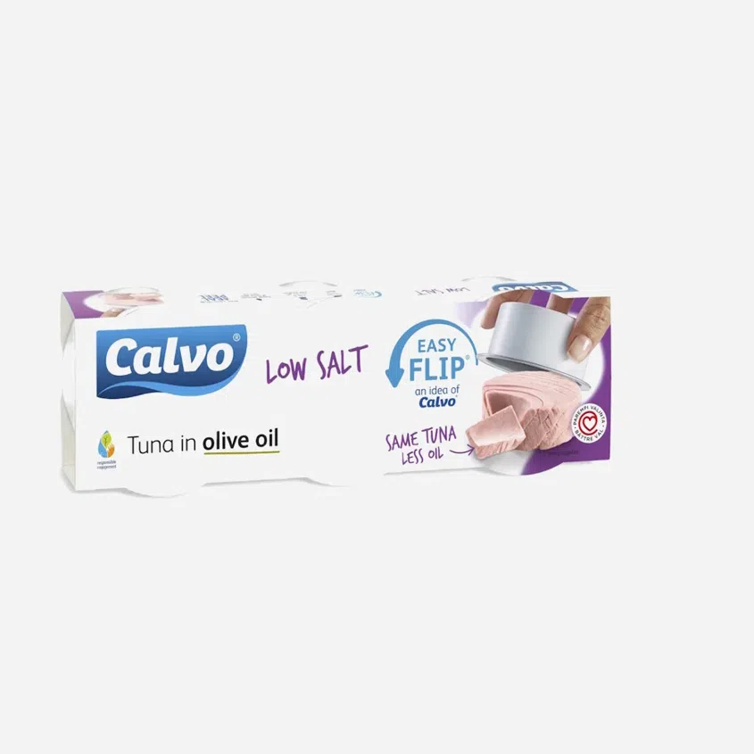Tuňák v olivovém oleji s nízkým obsahem soli 6 x 195 g