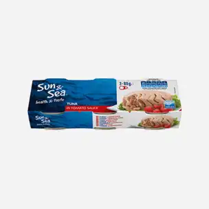 Tuňák v rajčatové omáčce 3x80 g 6 x 3 ks