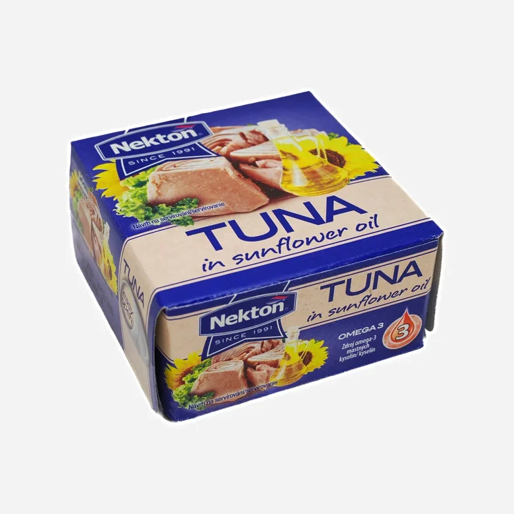 Tuňák ve slunečnicovém oleji - celý 6 x 80 g