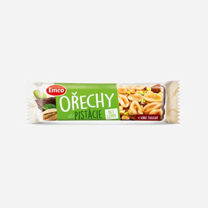 Tyčinka Ořechy a pistácie 12 x 35 g