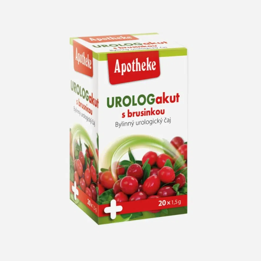 Urologakut s brusinkou 20 sáčků