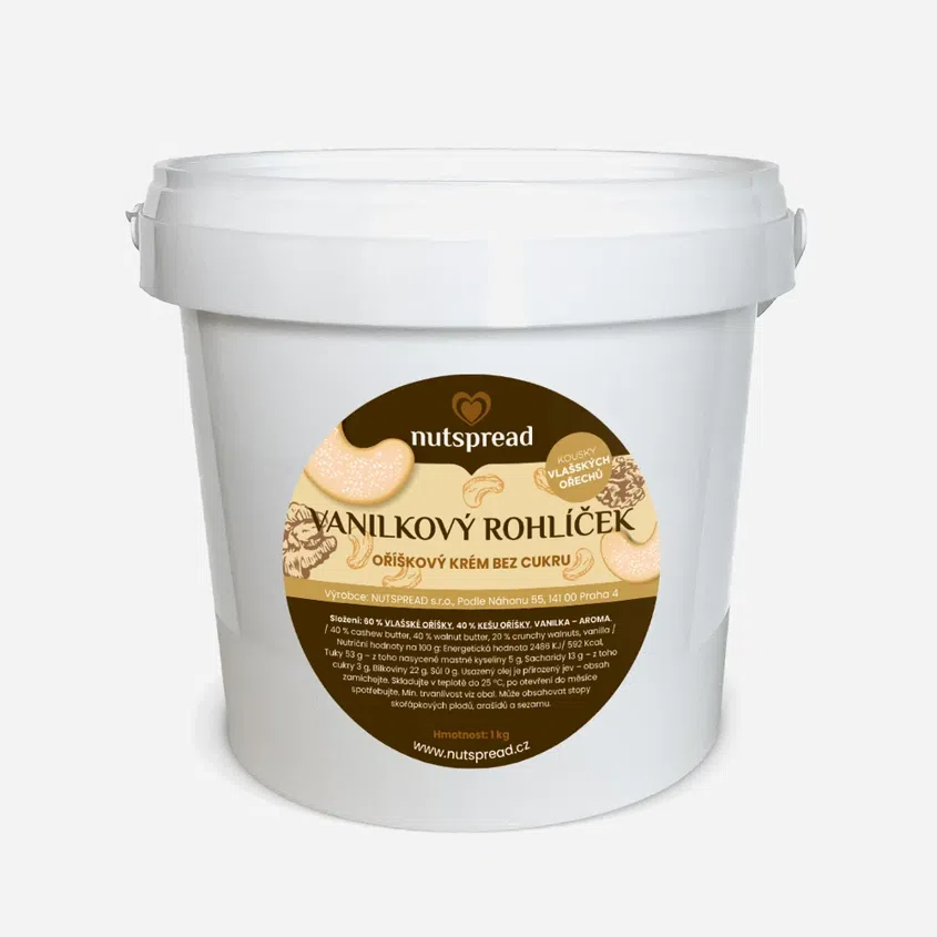 Vanilkový rohlíček 6 x 1000 g