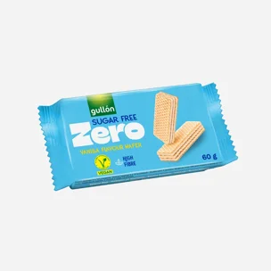 Vanilla wafer plněné krémem (70 %) s vanilkovou příchutí, bez cukru, s vlákninou 6 x 60 g