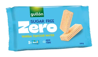Vanilla waffer oplatky s vanilkovou příchutí bez cukru 180 g
