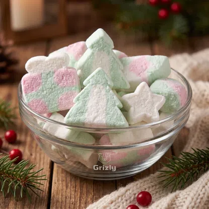 Vánoční marshmallow mix