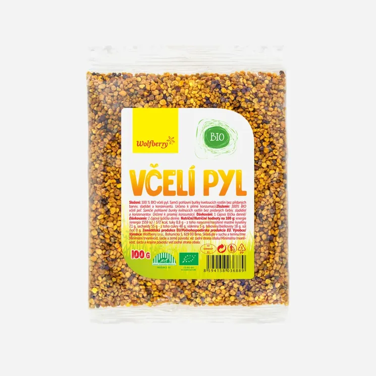 Včelí pyl BIO 6 x 100 g