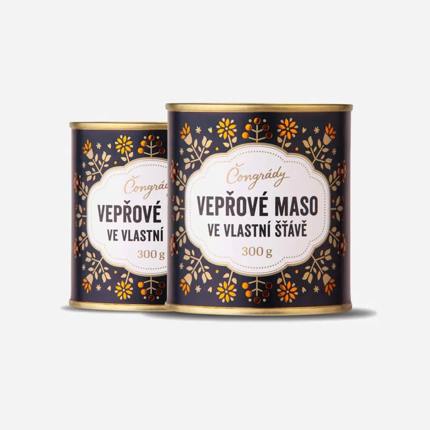 Vepřové maso ve vlastní šťávě 6 x 300 g