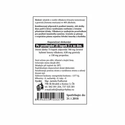 Vilkakora + Graviola 6 x 50 ml