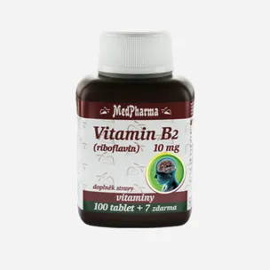 Vitamin B2 (riboflavin) 10 mg 107 tablet 6 x 107 tablet