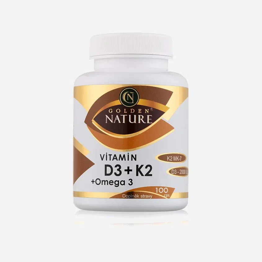 Vitamin D3 2000 I.U. + K2 + MK-7 + Omega 3 100 tablet