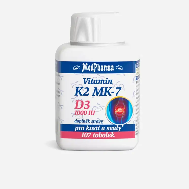 Vitamin K2 MK-7 + D3 1000 IU 6 x 107 tablet