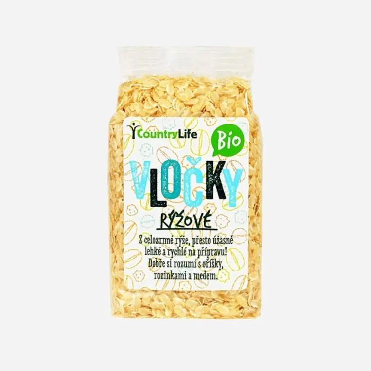 Vločky rýžové BIO 6 x 250 g