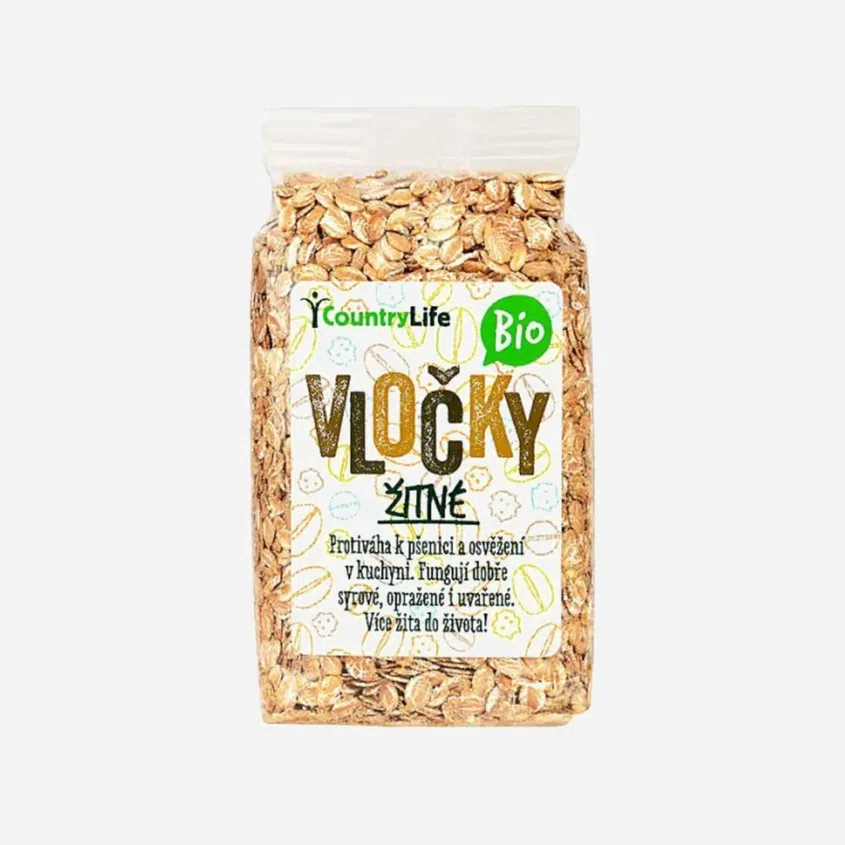 Vločky žitné BIO