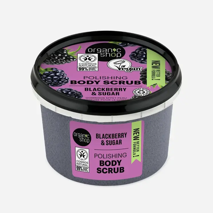 Vyhlazující tělový peeling Ostružina a cukr 6 x 250 ml