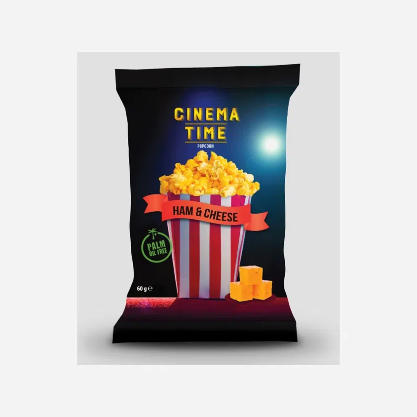 Vypukaný popcorn šunka a sýr 5 x 60 g