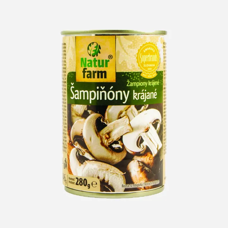 Žampiony krájené 6 x 280 g
