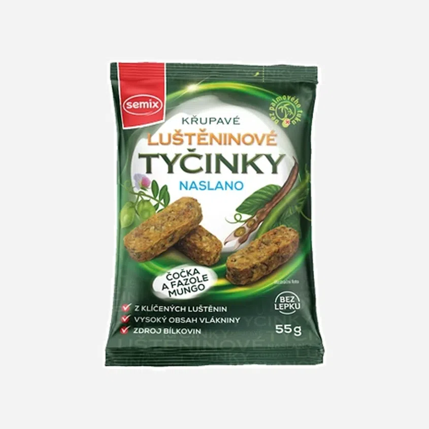 Zapékané luštěninové tyčinky