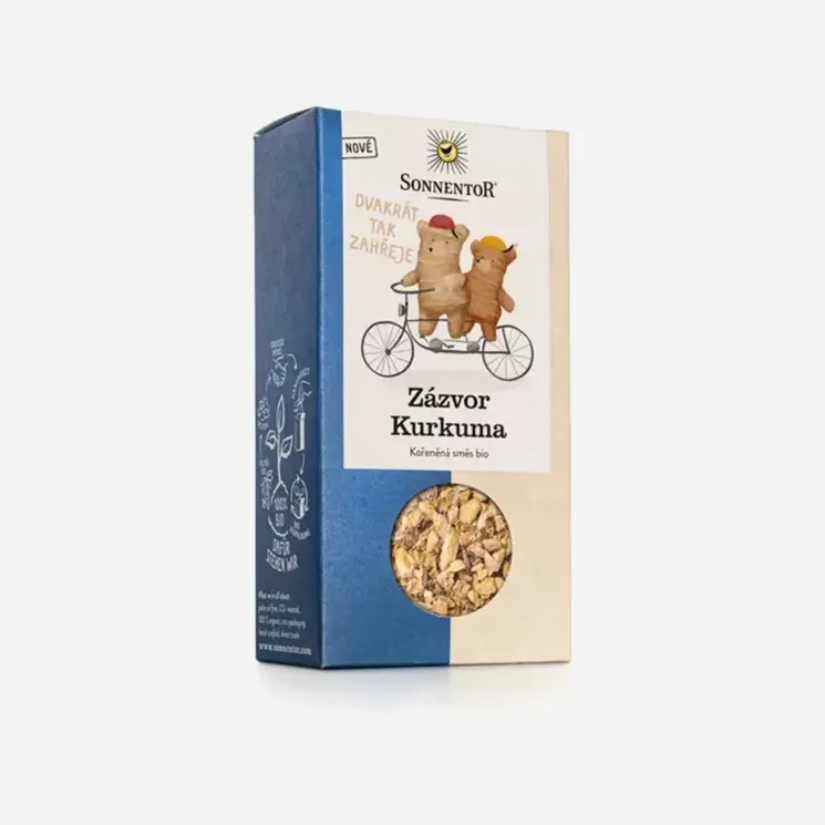 Zázvor kurkuma BIO sypaný 6 x 120 g