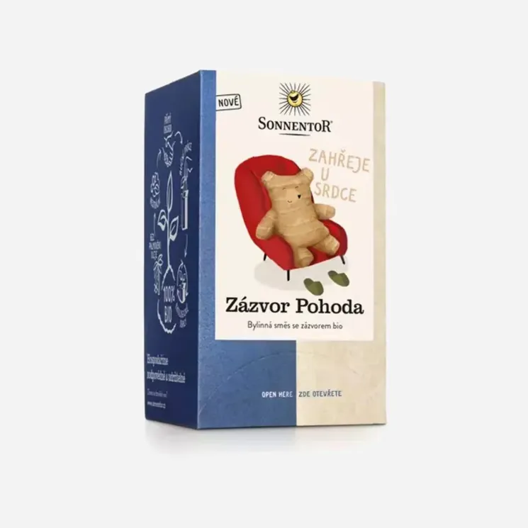 Zázvor pohoda BIO porcovaný 32,4 g 6 x 32 g