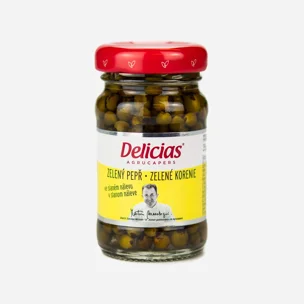 Zelený pepř ve slaném nálevu 6 x 67 ml
