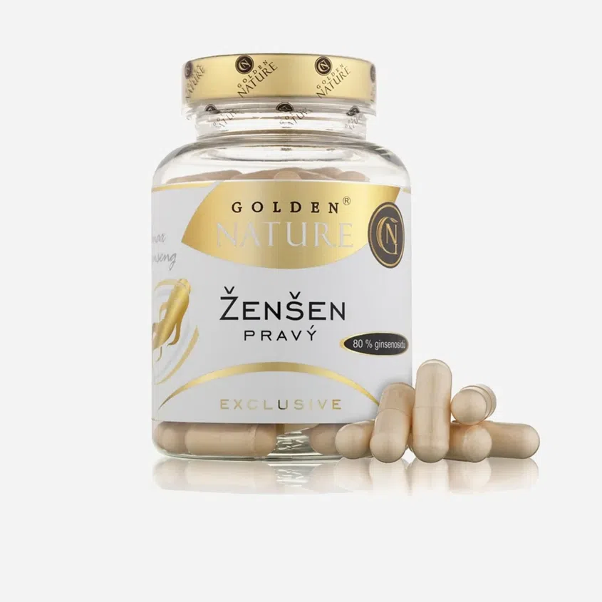 Ženšen pravý 80% ginsenosidů 100 tablet