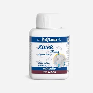 Zinek 15 mg 107 tablet
