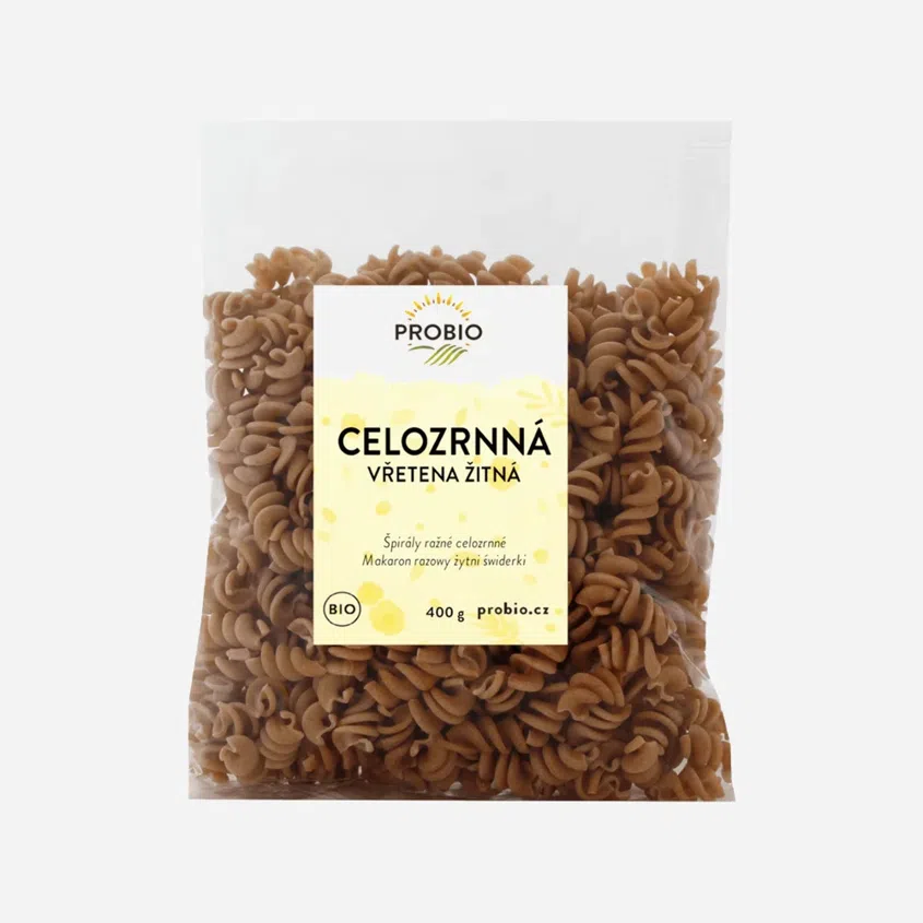 Žitná celozrnná vřetena BIO 6 x 400 g