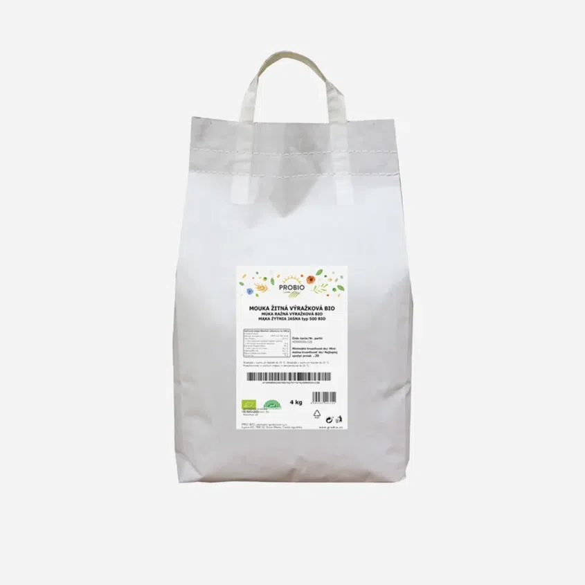 Žitná mouka světlá (výražková) BIO 6 x 4000 g