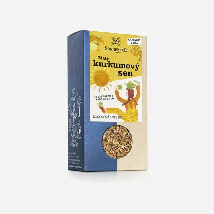 Zlatý kurkumový sen - kořeněná směs BIO 6 x 120 g